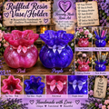🌸 Ruffled Multipurpose Vase & Holder