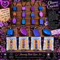 ✨ Chroma Cascade 3-Piece Resin Necklace