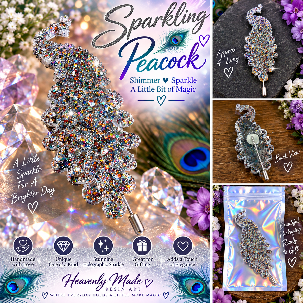 Sparkling Peacock